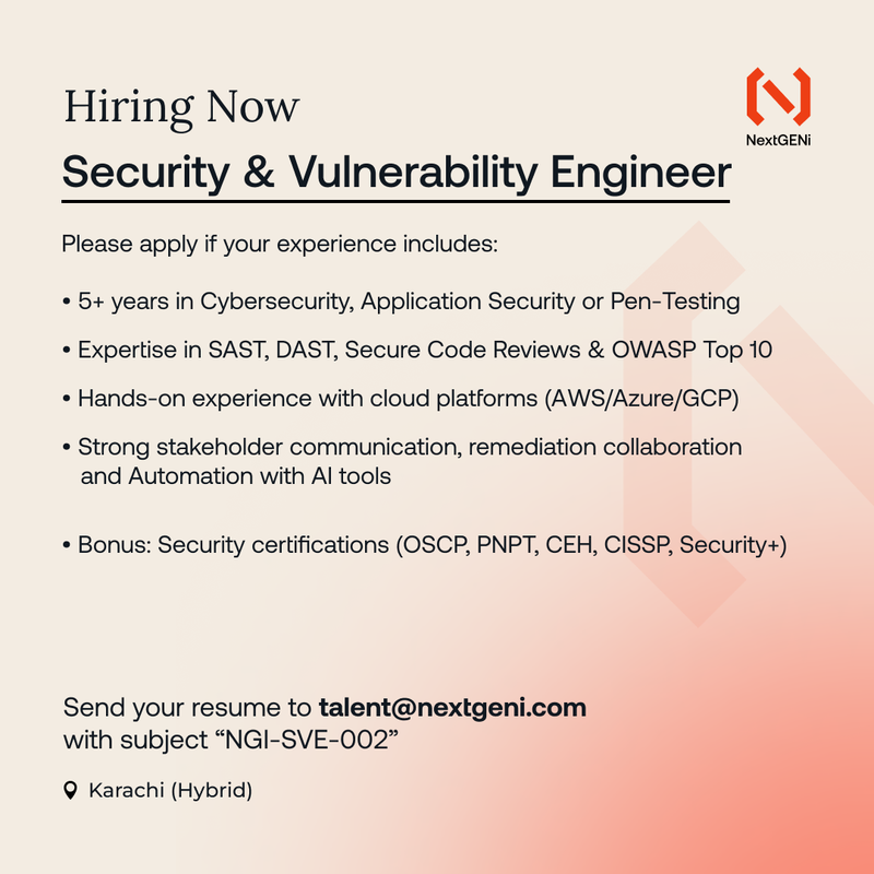 Hiring now